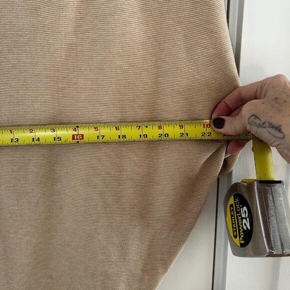 Quince Lightweight Cotton Cashmere Link-Stitch Dolman Sweater Sz Lg - Picture 7 of 7